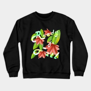 Ready to fall leaves, gradient color Crewneck Sweatshirt